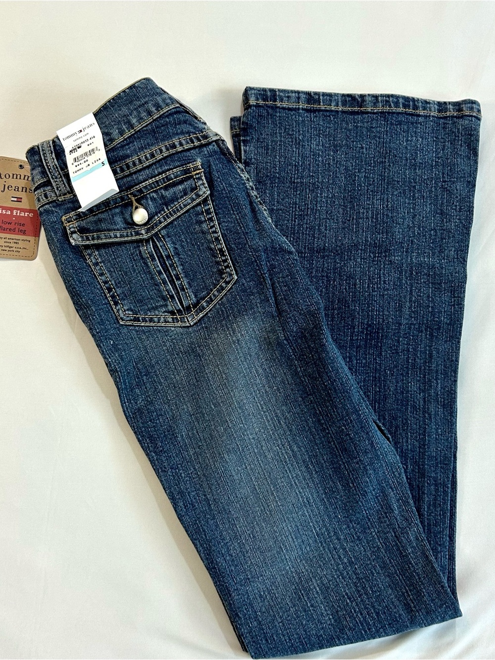 Tommy Hilfiger Dark Blue Flared Denim Jeans